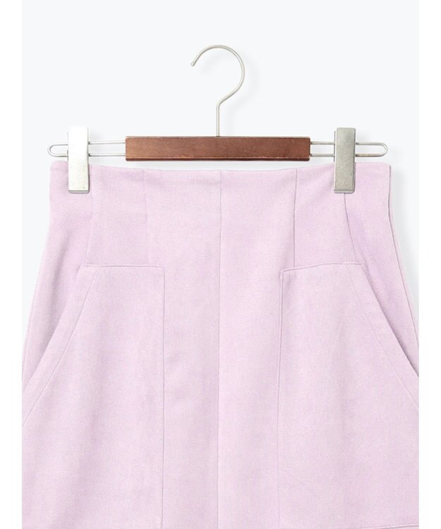 Te chichi スウェードタイトスカート ラベンダー