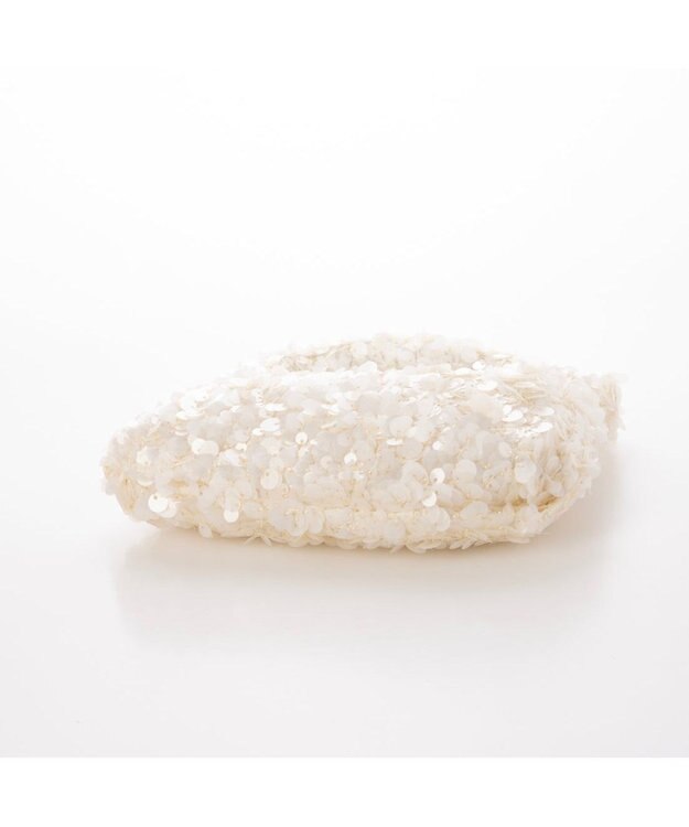 UNBILLION カシュカシュ cachecache / スパンコール2wayミニバッグ ホワイト