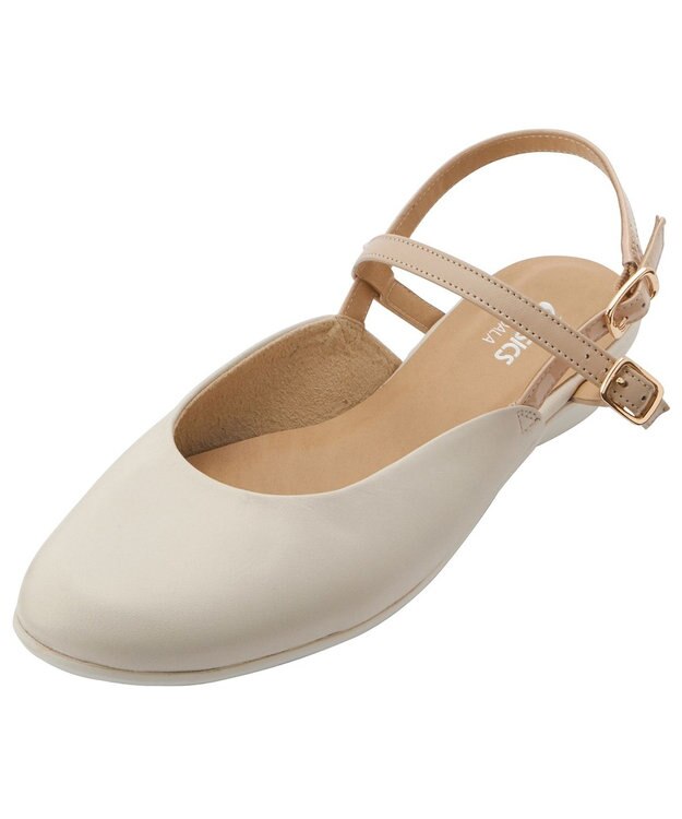 ASICS WALKING ペダラ レディース 3E 2.0cmヒール ブラウン系