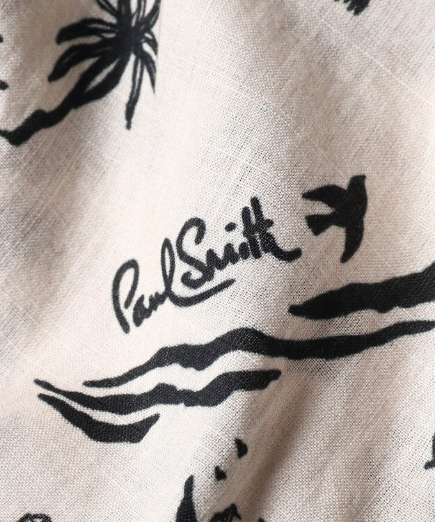 Paul Smith Travel Stories プリント シャツ オフホワイト