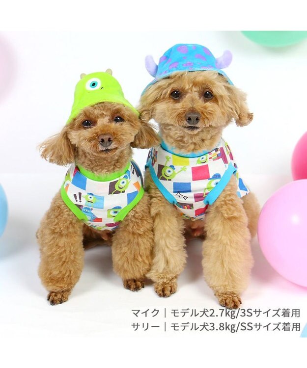 PET PARADISE ディズニー サリー バケットハット付き Tシャツ 小型犬 サリー
