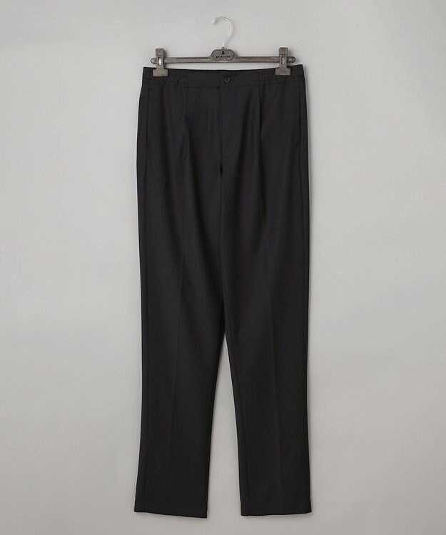 GOTAIRIKU カジュアルセットアップ対応【洗える/ストレッチ】YUNSA リラックストラウザーズ ブラック系