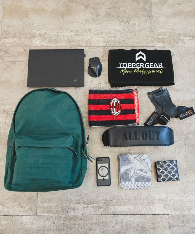 NIZYU KANO 【竹下玲奈コラボ】My Backpack Lサイズ グリーン