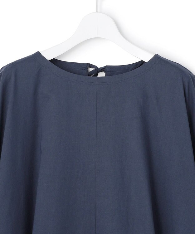 J.PRESS YORK STREET 【WOMEN】ドルマンワンピース ネイビー系