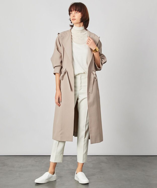 BEIGE， REDON / クロップドパンツ Ecru