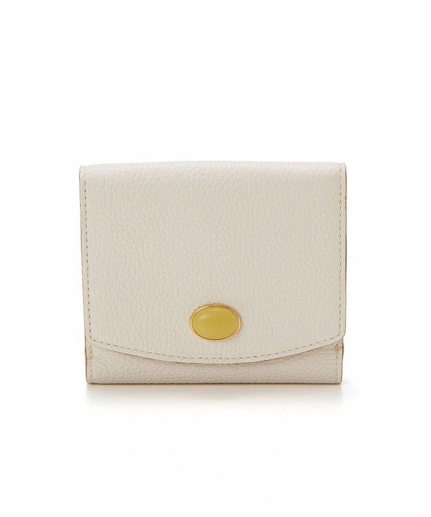 TOPKAPI 【TOPKAPI】gemdrops ジェムドロップ ミニエンボスレザー 天然石 二つ折り 財布 オフ