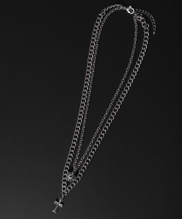 WEGO Mモチーフレイヤードネックレス 柄1