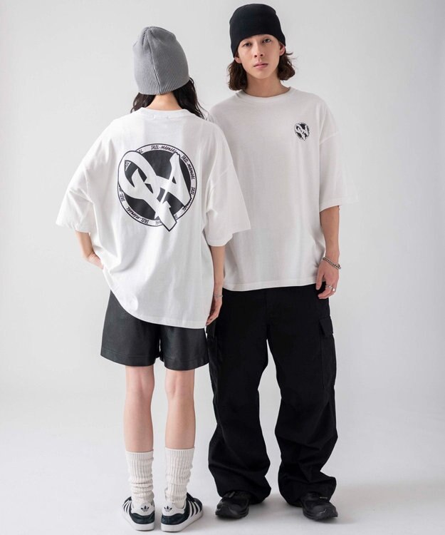 WEGO 【ユニセックス着用ITEM/SMLサイズ/手洗い可】アソートグラフィックT 柄13