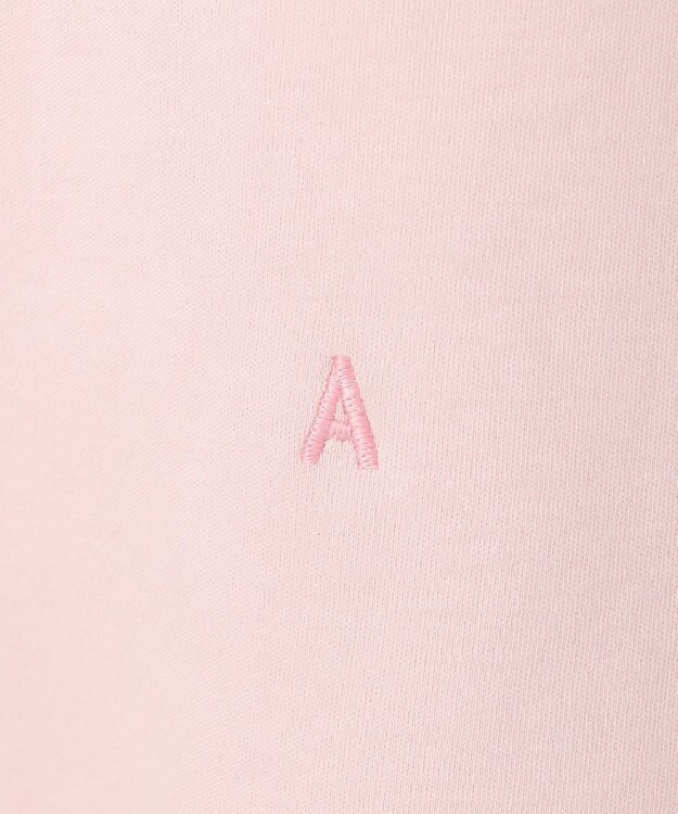 ANY 【Sサイズあり】オーガニックコットンスムース5分袖Tシャツ ピンク
