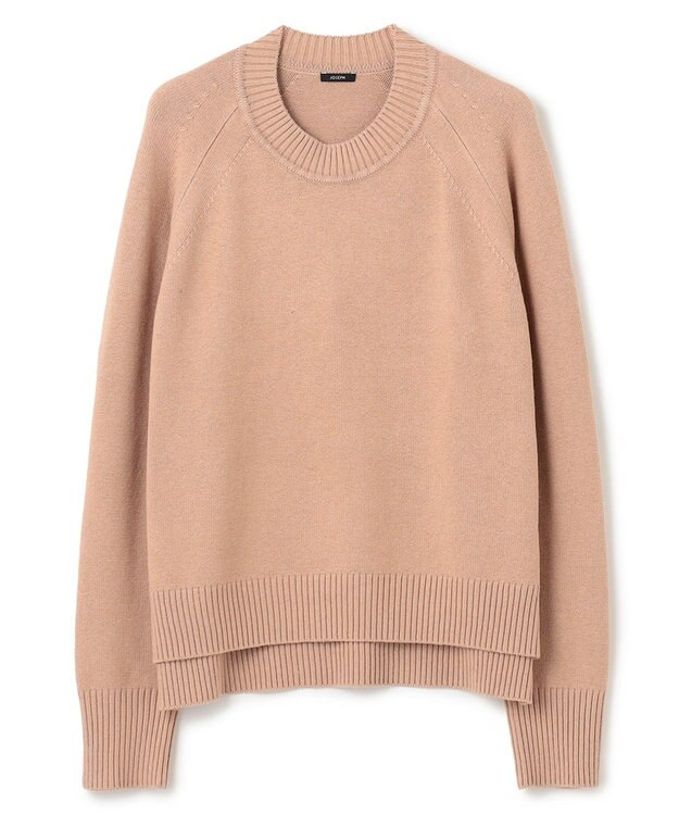 JOSEPH シルクカシミヤ　ラウンドネックニット Warm Taupe