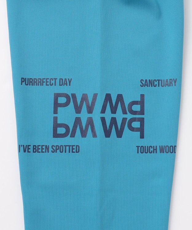 PW CIRCULUS 【吸水速乾 / UV遮蔽率99.5% UVカット / ストレッチ】【MEN】ロングスリーブ ポケットモックT ゴルフ スカイブルー系