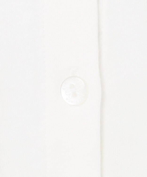 組曲 KIDS 【150-160㎝】プリーツカラー ブラウス オフホワイト系