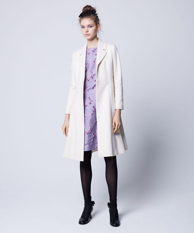 TOCCA 【消臭】MILKY PUFF ウールコート アイボリー系