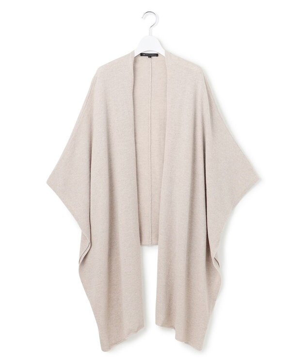 23区 カシミヤブレンド マルチ ケープ ベージュ系