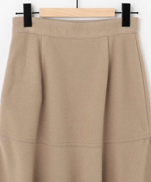 SHARE PARK LADIES ライトメルトンスカート キャメル