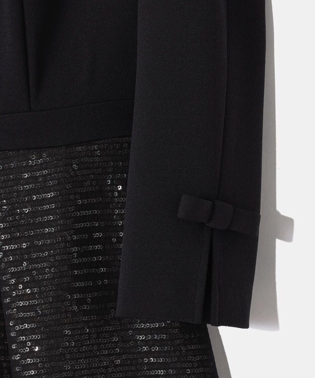 GRACE CONTINENTAL スパングルワンピース ブラック