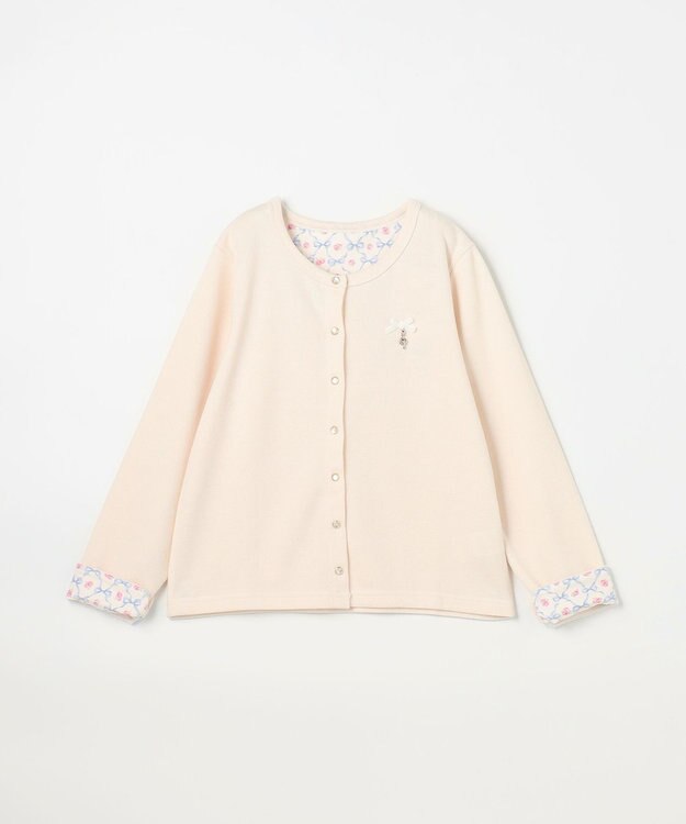 ANY KIDS まいにちスナップカーディガン エクリュ