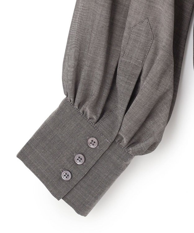 BEIGE， MOYE / フリルブラウス C.Gray