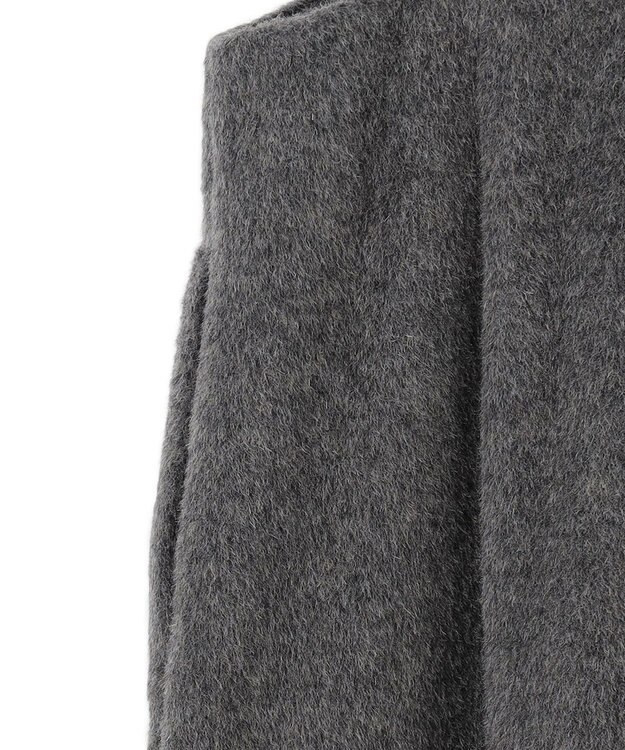 23区 【SACRA】 アルパカモヘヤシャギー ワンピース グレー系