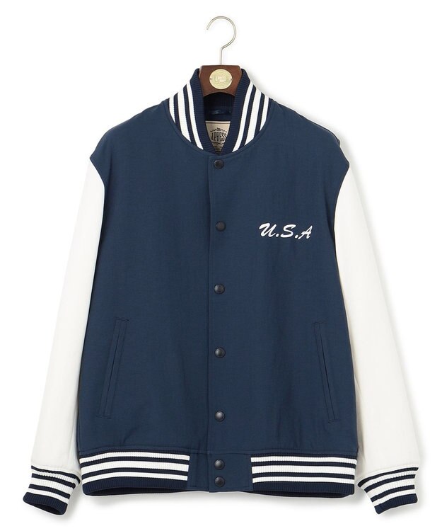 J.PRESS MEN 【数量限定カラー有】スタジアムジャンパー ネイビー系