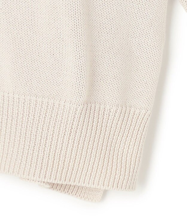 23区 【先行予約】コットンギマ スキッパー ニット ベージュ系