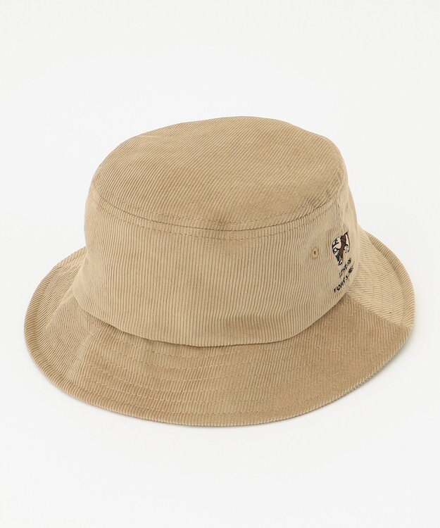 J.PRESS YORK STREET 【UNISEX】ブルドックコーデュロイバケットハット ベージュ系