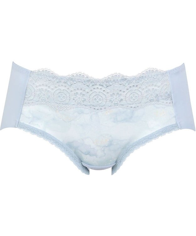 Wing ショーツ 【スタイルアップブラ】 KB2900とペア アウターにひびきにくい(バック裾) やさしいフィット感 はきこみ丈あさめ KF2990 ウイング／ワコール ブルー