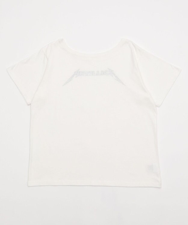 WEGO 別注MetallicaオフショルビッグT 柄4