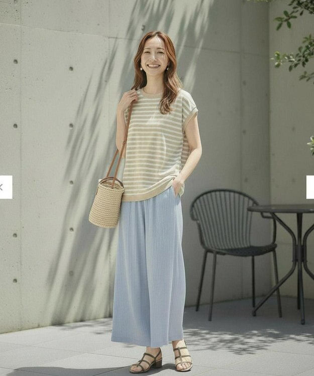 ONWARD Reuse Park スタッフおすすめ！トップスSET商品/サイズ38【23区】ニット春夏×【自由区】ブラウス春夏 その他