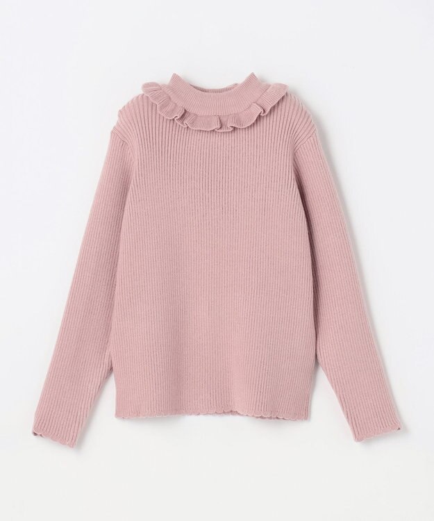 ANY KIDS しあわせタッチニット ピンク