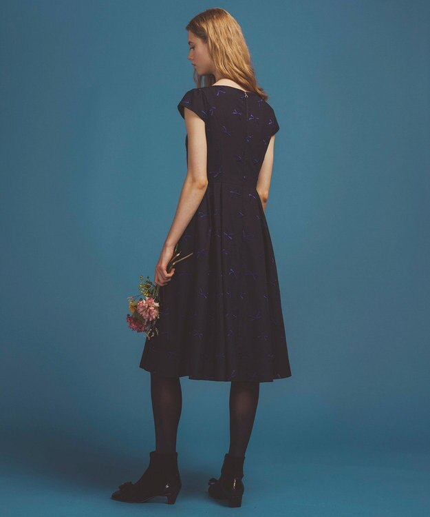 TOCCA 【洗える・消臭】SWIMMING RIBBON ドレス ネイビー系7