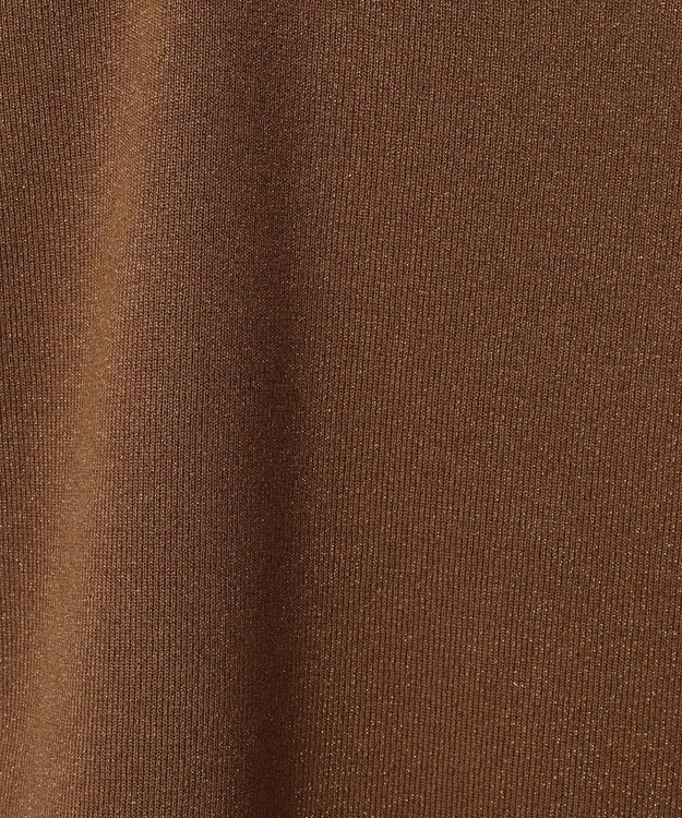 AMERICAN HOLIC ラメニットタンクトップ Brown