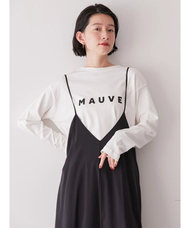 AMERICAN HOLIC Ｄａｉｌｙ！　ラウンドカットチュニック White