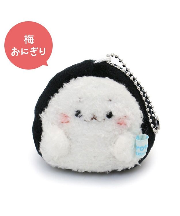 Mother garden しろたん マスコットキーホルダー おにぎり 梅 鮭 ぬいぐるみ マスコットキーホルダー 梅おにぎり