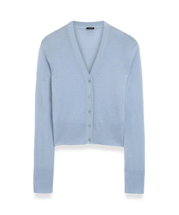 JOSEPH 【洗える】キャッシュエアー　カーディガン Faded Sky