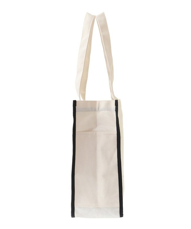 Maison de FLEUR パイピングスクエアトートバッグ Ivory