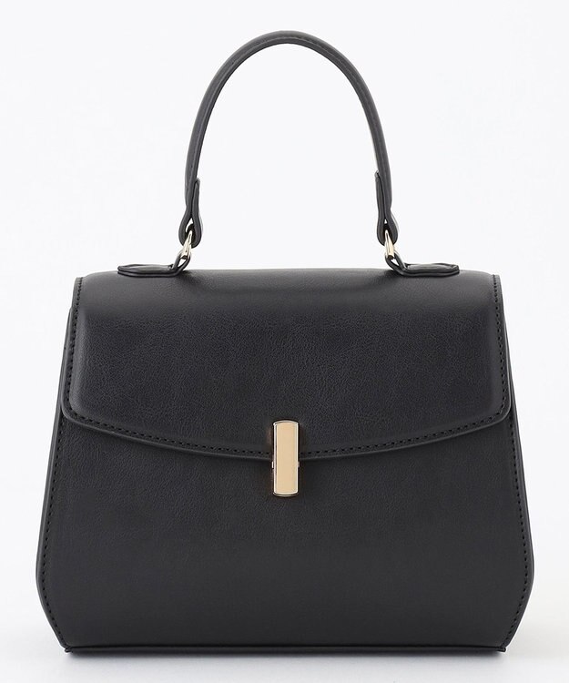 組曲 トップハンドルハンド バッグ ブラック系
