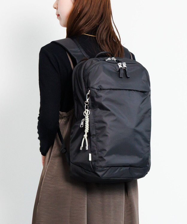 ACE BAGS & LUGGAGE W&.Day/Night モルテルン ラウンドリュック A4サイズ 14.0インチPC収納 20492 ダブルアンド ブラック