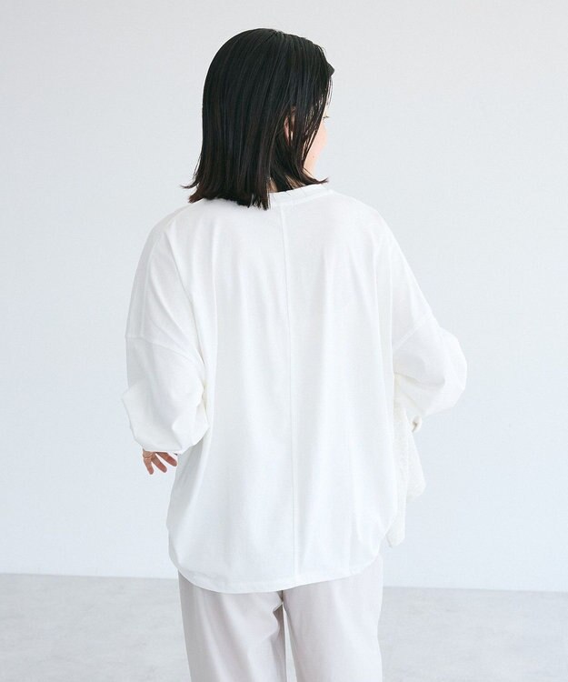 CRAFT STANDARD BOUTIQUE コクーンシルエットチュニック White