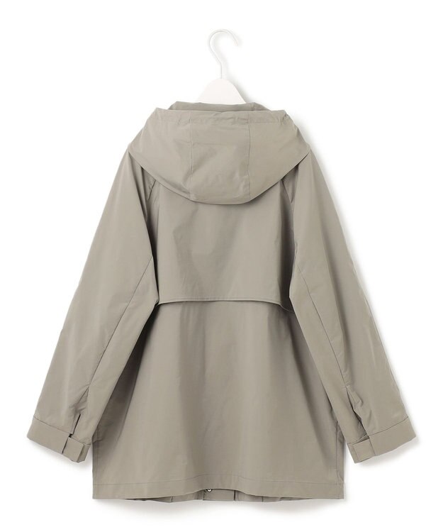 ICB L 【撥水加工】メモリーストレッチタフタ マウンテンパーカー カーキ系