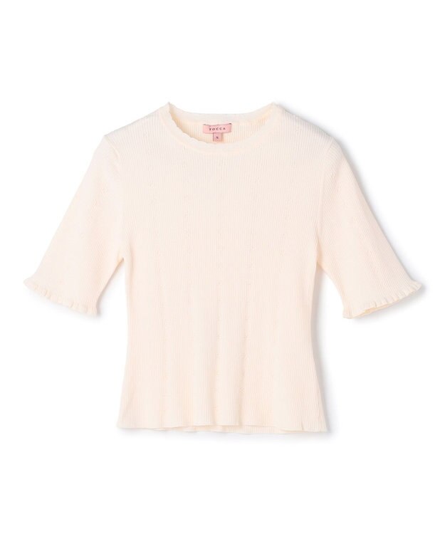 TOCCA 【星風まどかコラボ】STELLA BREEZE KNIT プルオーバー アイボリー系