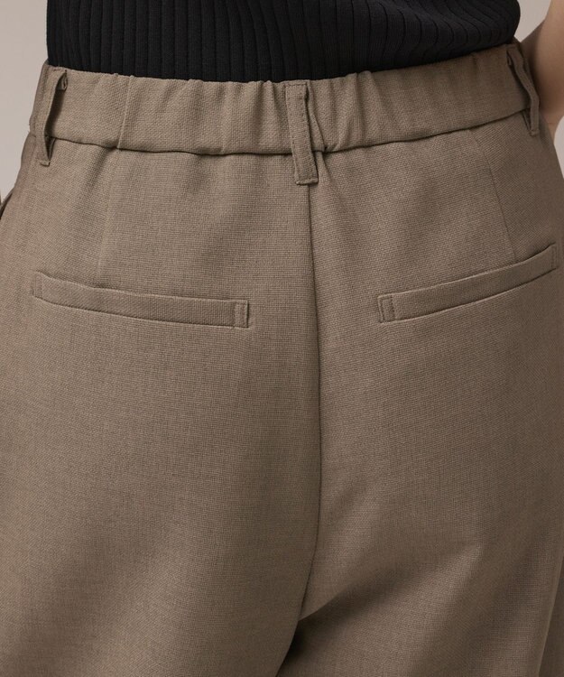 GRACE CONTINENTAL カラミタックワイドパンツ カーキ