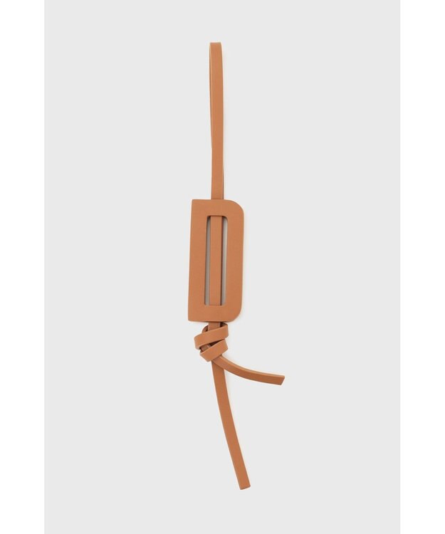 DAKS 上質牛革使用 Dロゴ レザーストラップ ブラウン