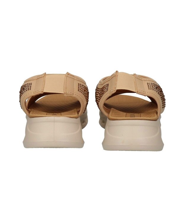 Bridget Birkin 【VINCULUM】フレックスソールビジューサンダル ベージュ