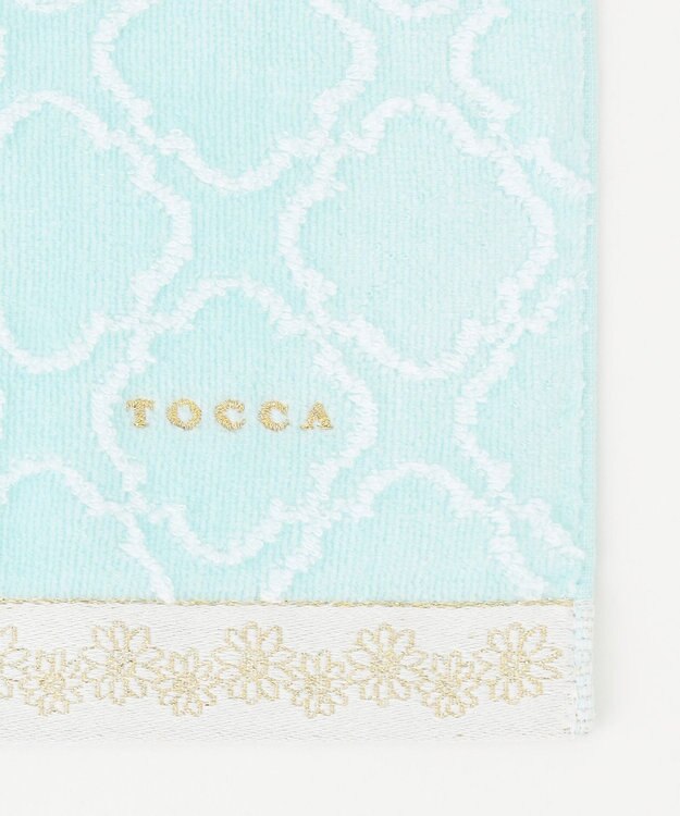 TOCCA CLOVER BRICK TOWELCHIEF タオルハンカチ スカイブルー系