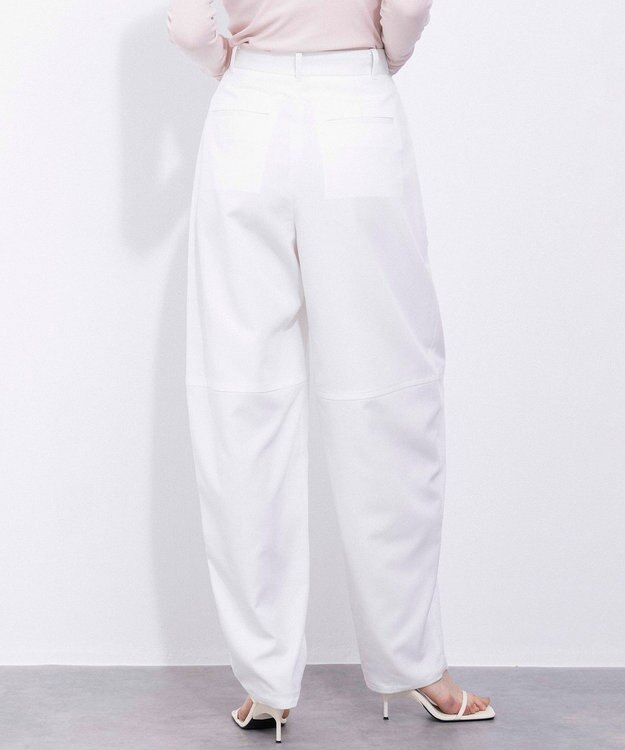 NAVE 【Nave・セットアップ可/洗える/撥水】スパンツイル パンツ ホワイト系