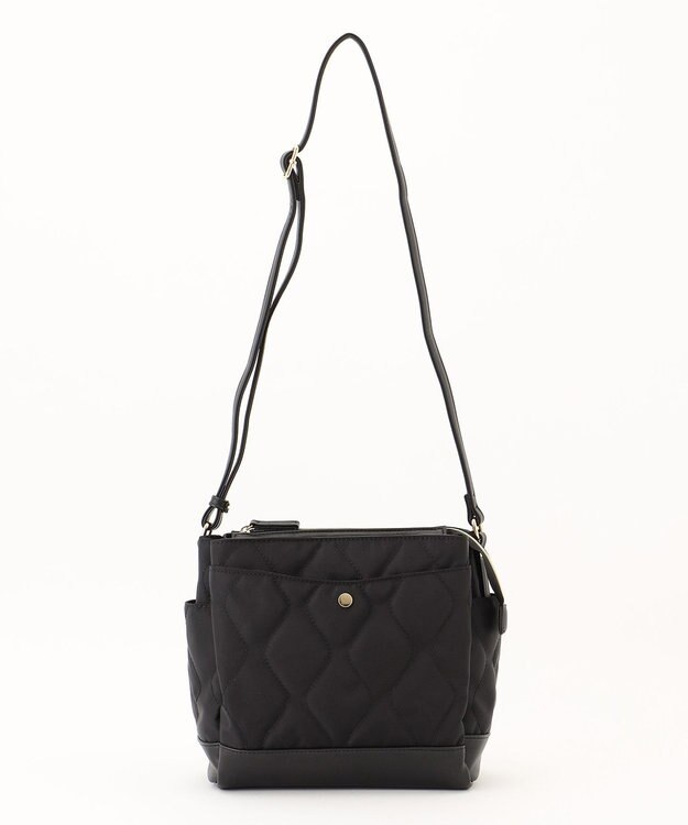 LA BAGAGERIE 【MONICA】キルティングショルダーバッグ ブラック