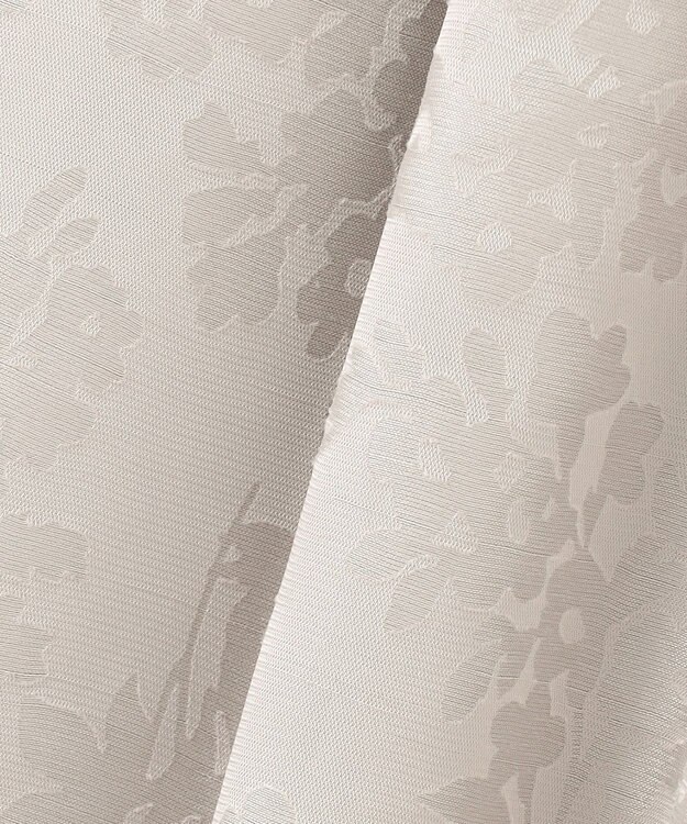 自由区 【セットアップ対応・リバーシブル・洗える】オパールプリント スカート ライトグレー系