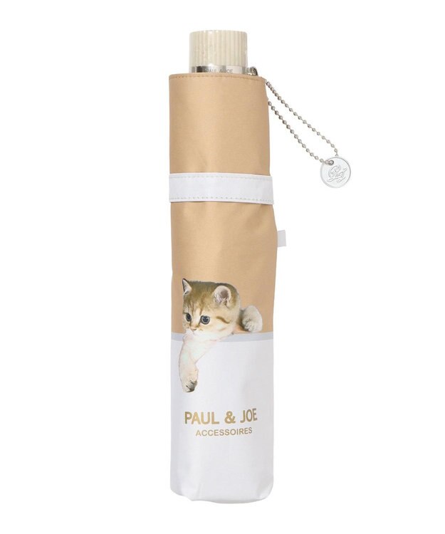 MOONBAT 【軽量】PAUL & JOE 晴雨兼用日傘 折りたたみ傘 スウィンギングヌネット 一級遮光 遮熱 UV