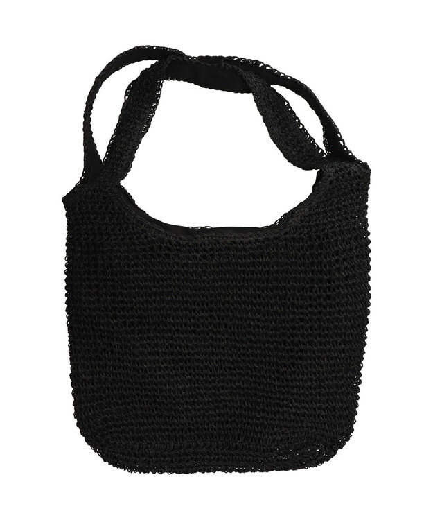 INTER-CHAUSSURES 【CIVICO 93】雑材トートバッグ ブラック雑材